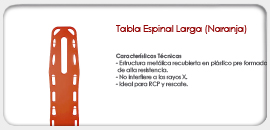 Tabla Espinal Larga